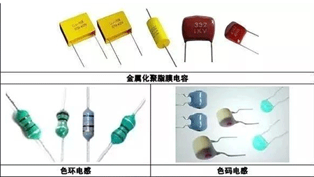 金屬化聚酯膜電容、色環(huán)電感、色碼電感